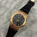 Audemars Piguet Royal Oak Rose Gold Leather Strap SUPER