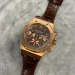 Audemars Piguet Rose Chronograph Leather Strap AAA
