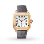 Cartier Santos de Cartier Men Automatic Silver Alligator Watch WGSA0019 Watches for sales | RepTime