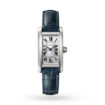 Cartier Tank Américaine Women Quartz Silver Alligator Watch WSTA0043 Watches for sales | RepTime