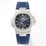 Patek Philippe Blue Nautilus Rubber Strap