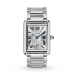 Cartier Tank Must Men Automatic Silver Stainless Steel Watch WSTA0053 Watches for sales | RepTime