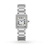 Cartier Tank Française Women Quartz Silver Stainless Steel Watch W4TA0008 Watches for sales | RepTime