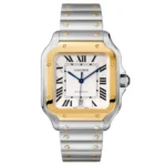 Cartier Santos de Cartier Men Automatic Silver Stainless Steel Watch W2SA0009 Watches for sales | RepTime