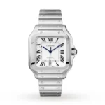 Cartier Santos de Cartier Men Automatic Silver Stainless Steel Watch WSSA0018 Watches for sales | RepTime
