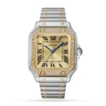 Cartier Santos de Cartier Women Automatic Gold Watch W3SA0007 Watches for sales | RepTime