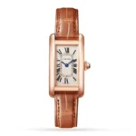 Cartier Tank Américaine Women Quartz Silver Alligator Watch W2607456 Watches for sales | RepTime