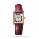 Cartier Tank Louis Women Automatic Silver Leather Watch WJTA0037 Watches for sales | RepTime